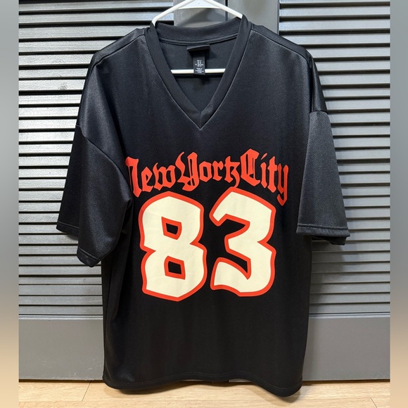 Oversized Fit New York City Jersey - Picture 1 of 1
